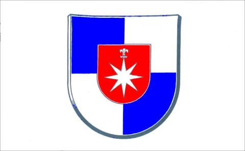 Die Flagge von Norderstedt.