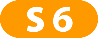 Linienschild S6
