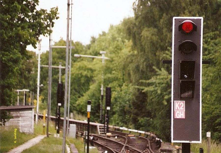 Signal H 0 in Großhansdorf.