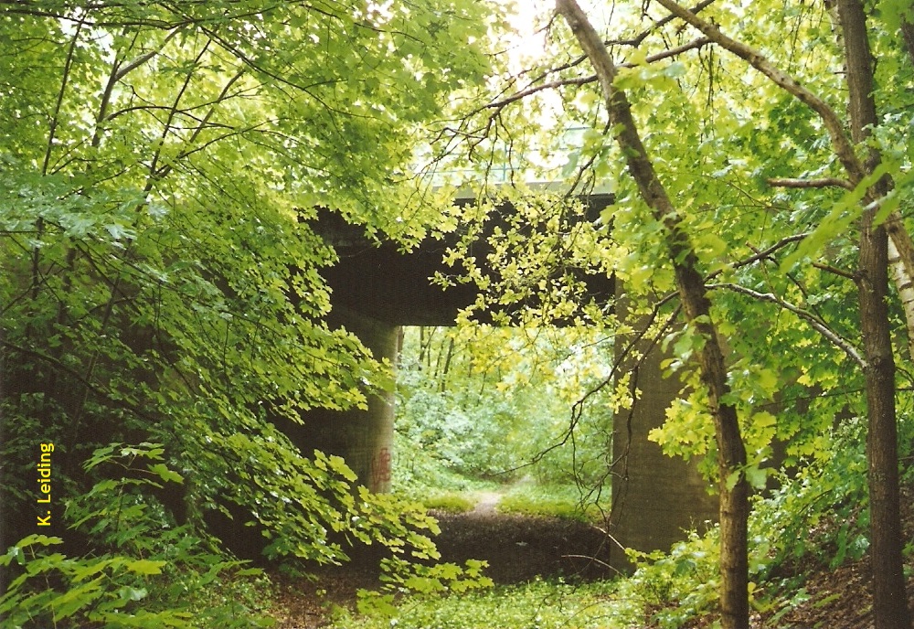 Brücke der B 75 bei *Trelde-2.