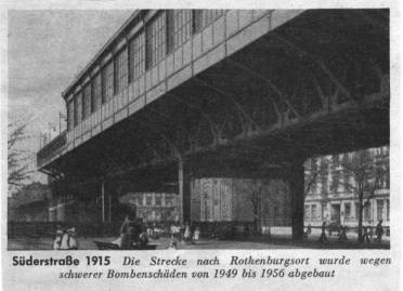 Haltestelle Süderstraße.