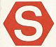 Das S - Tog - Symbol in den 1980ern.